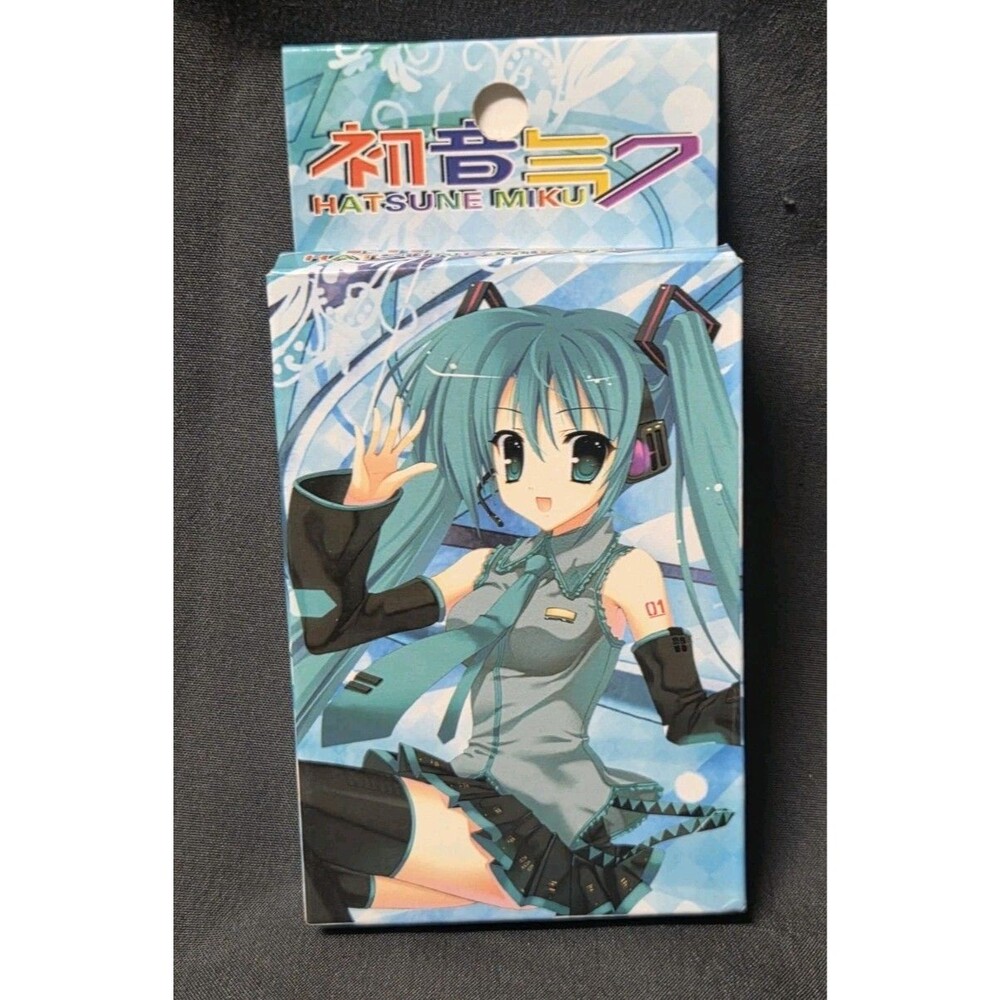 New Open Box  2009 Adult Hatsune Miku Playing Cards - Anime Playing Cards  CFM